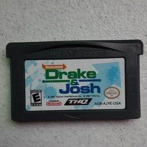 2007 GameBoy Advance Nickelodeon Drake & Josh Video Game Nintendo Viacom Tested